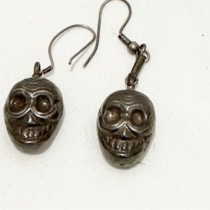 Vintage Skull Earrings